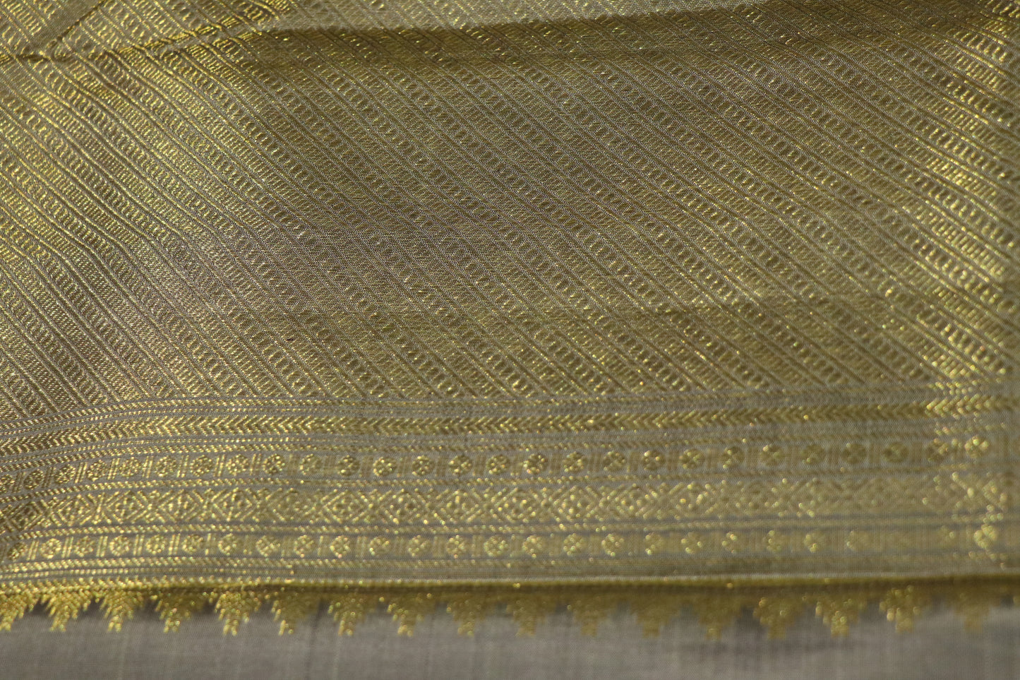 Brocade Silk-Body-Rich Royal Purple