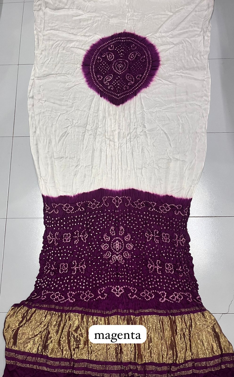 White_Modal_Chakkar_Bandhej_Majenta