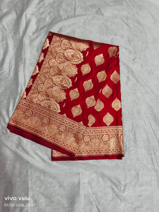 Banarasi Saree-Red