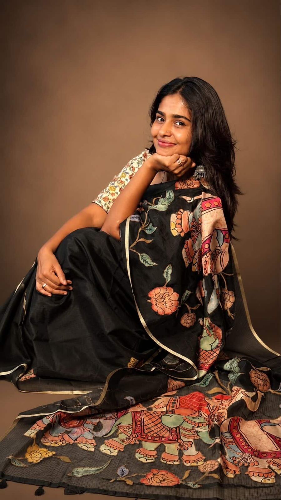 Kota Doria (Kosa Doria) saree — handloom checkered weave, Daaraa Silks
