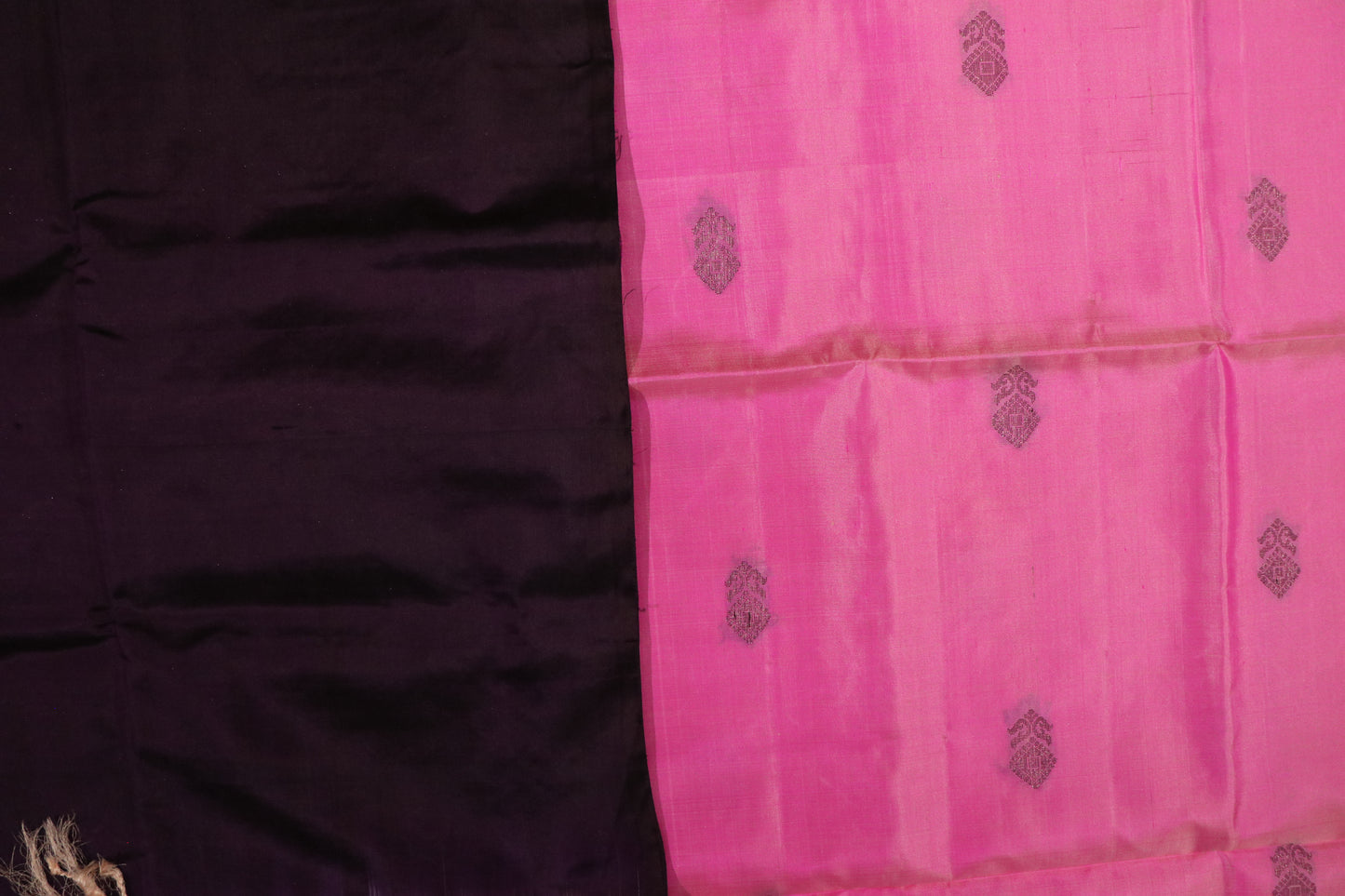 Kanchi Soft Silk Saree – Full Body Pink