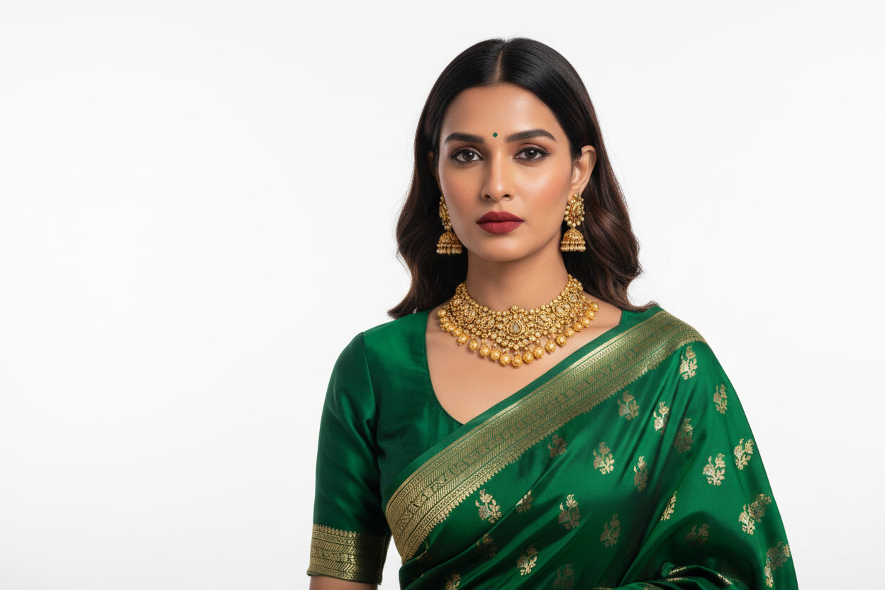 Banarasi Sari – Green