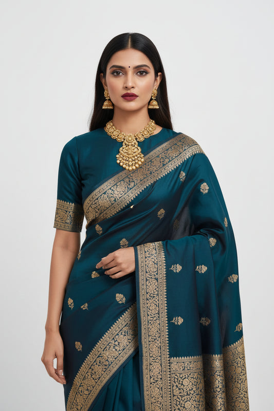 Banarasi Sari – Blue