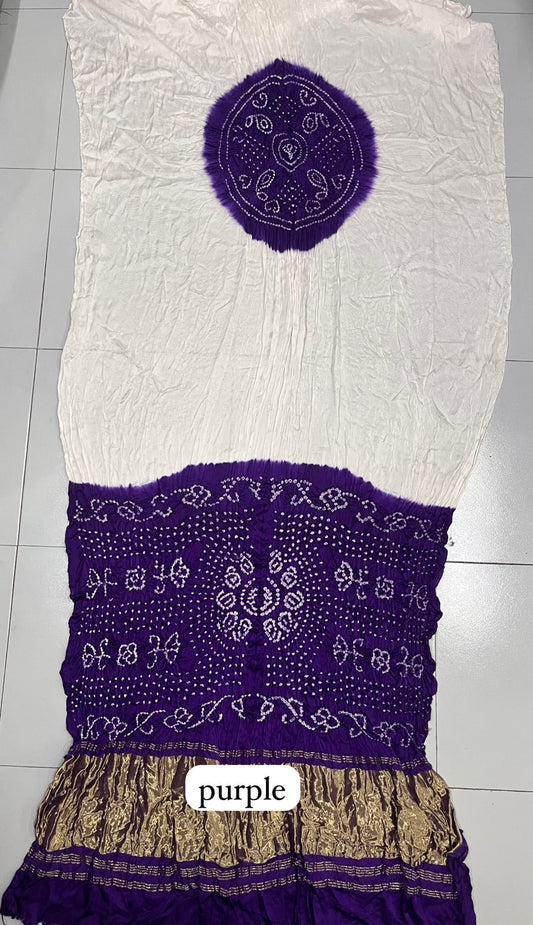 White_Modal_Chakkar_Bandhej_Purple