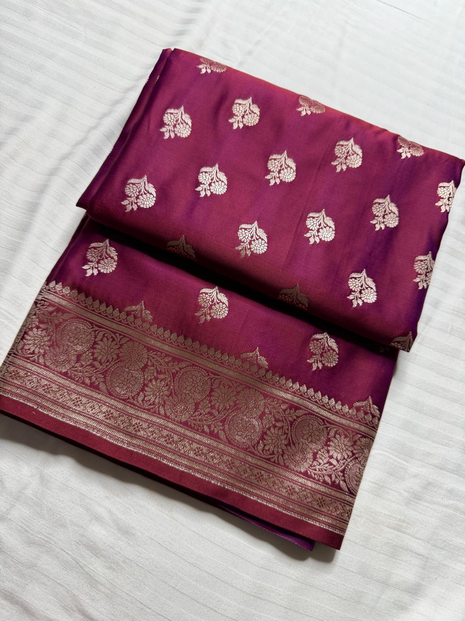 Banarasi Sari – Brown