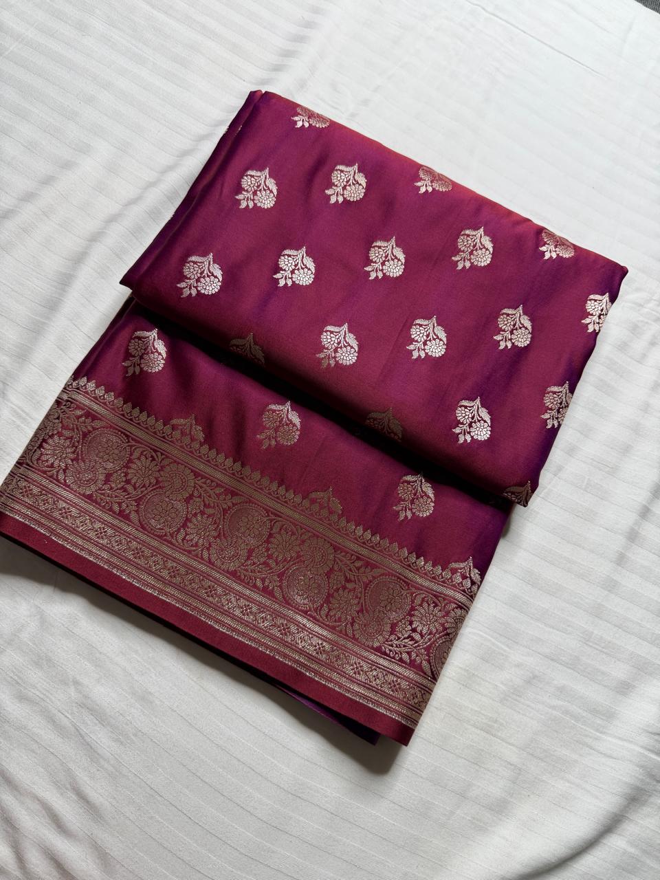 Banarasi Sari – Brown