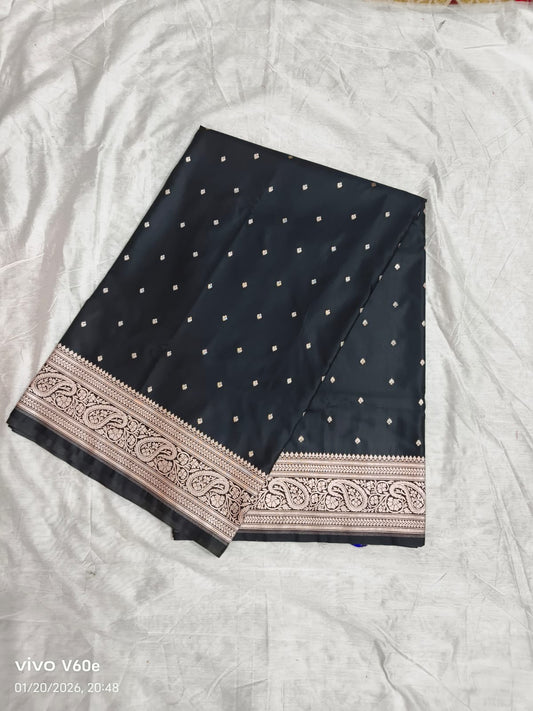 Banarasi Sari – Black