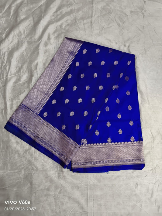 Banarasi Silk Sari – Blue