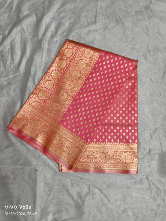 Banarasi Sari – Pink