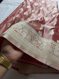 Banarasi Sari – Soft Peach